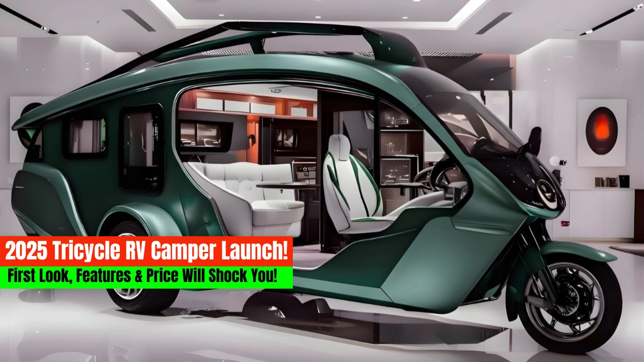 2025 Tricycle RV camper
