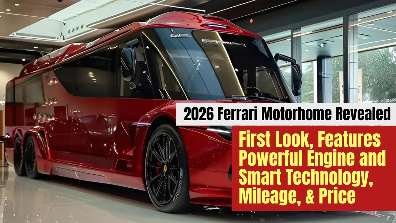 2026 Ferrari Motorhome Revealed