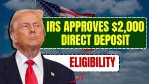 IRS Approves $2,000 Direct Deposit for December 2025 – Eligibility, Payment Dates & Full Claim Guide