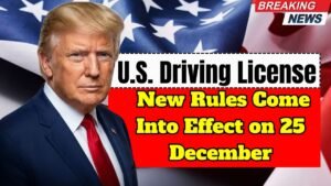 U.S. Driving License Changes 2025 – New Rules Come Into Effect on 25 December