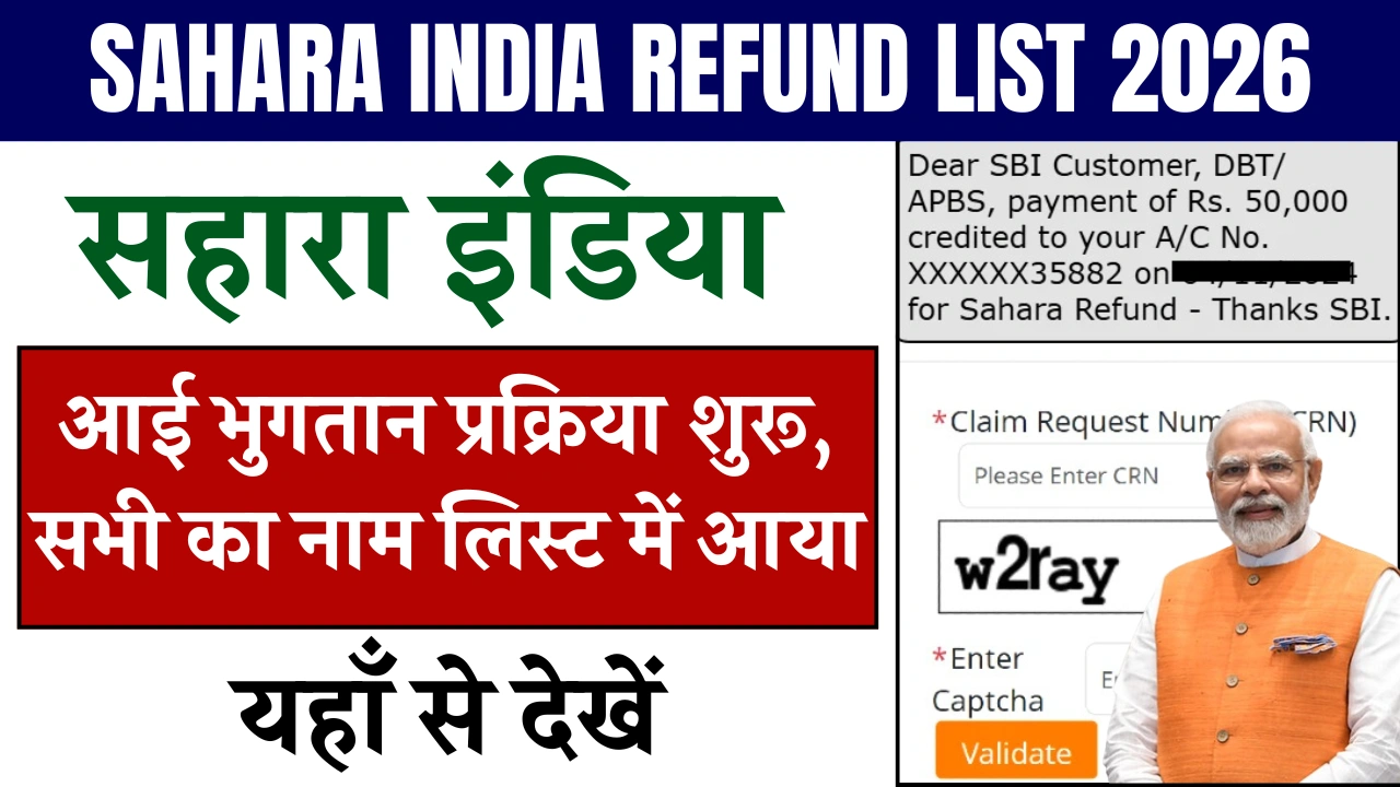 Sahara India Refund List 2026