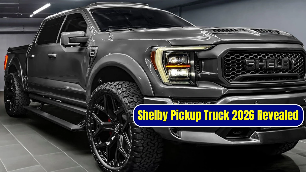 Shelby Pickup Truck 2026 Revealed